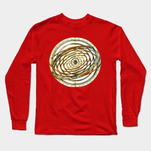 Vintage Antique Astrology & Astronomy Sphere Long Sleeve T-Shirt